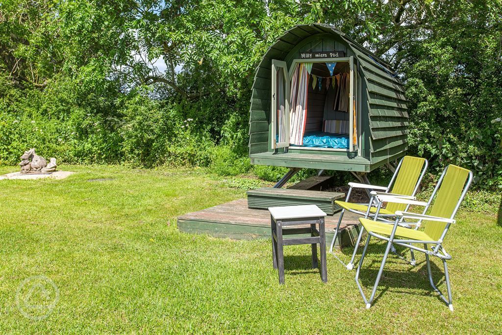 Milly Micro Pod, cheapest accommodation