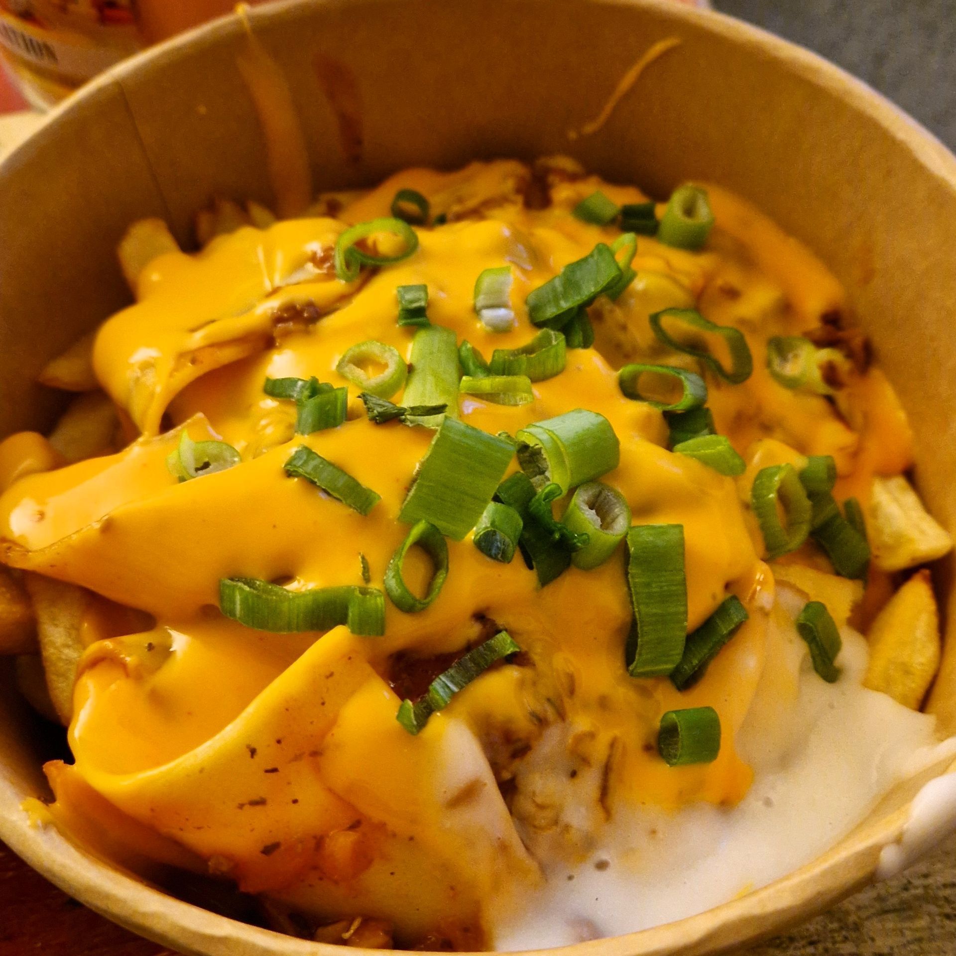 Loaded lasagne street food bowl