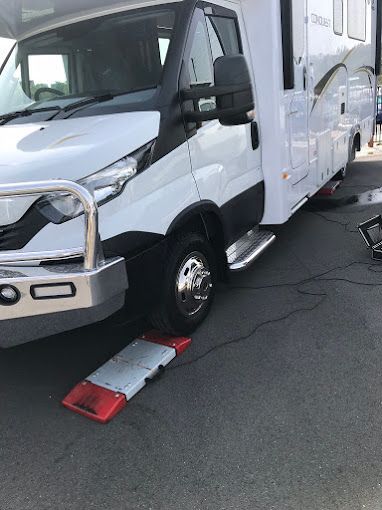 Motorhome weighing
RV weighing