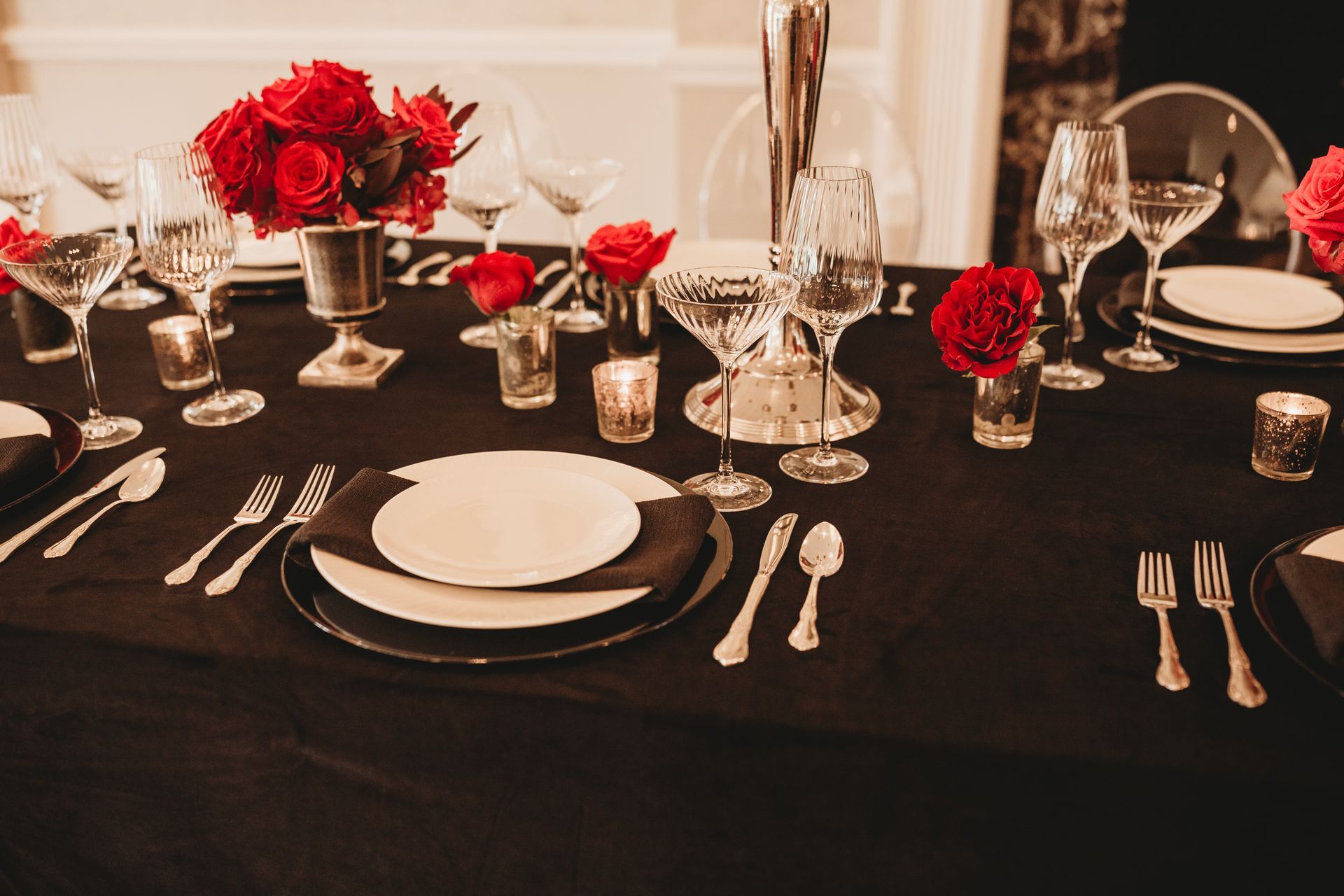 tablescape for the holidays