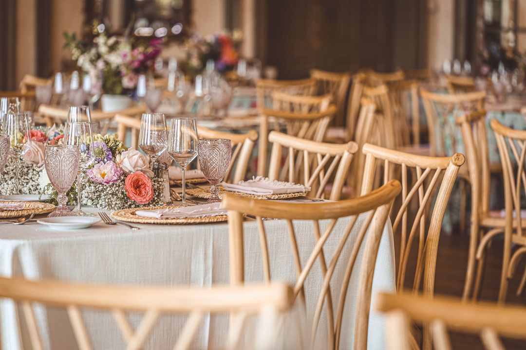 wood chair rental