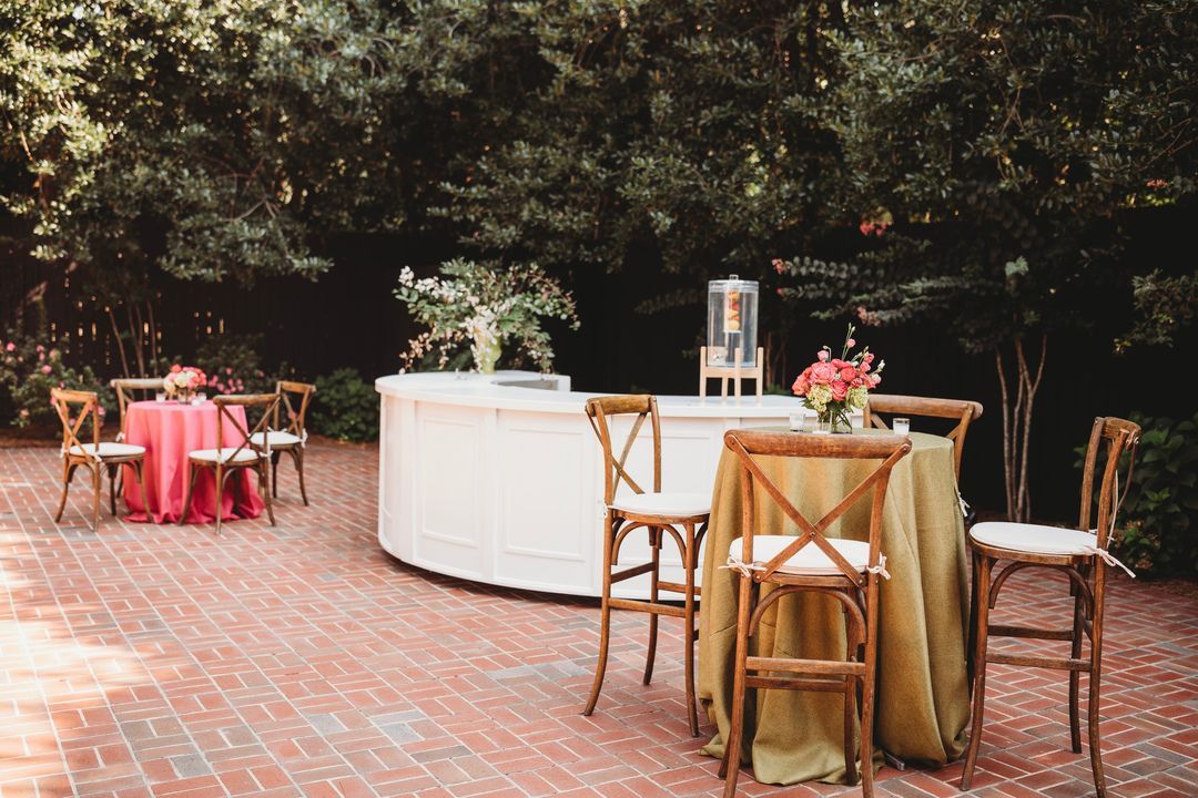colorful summer party rentals