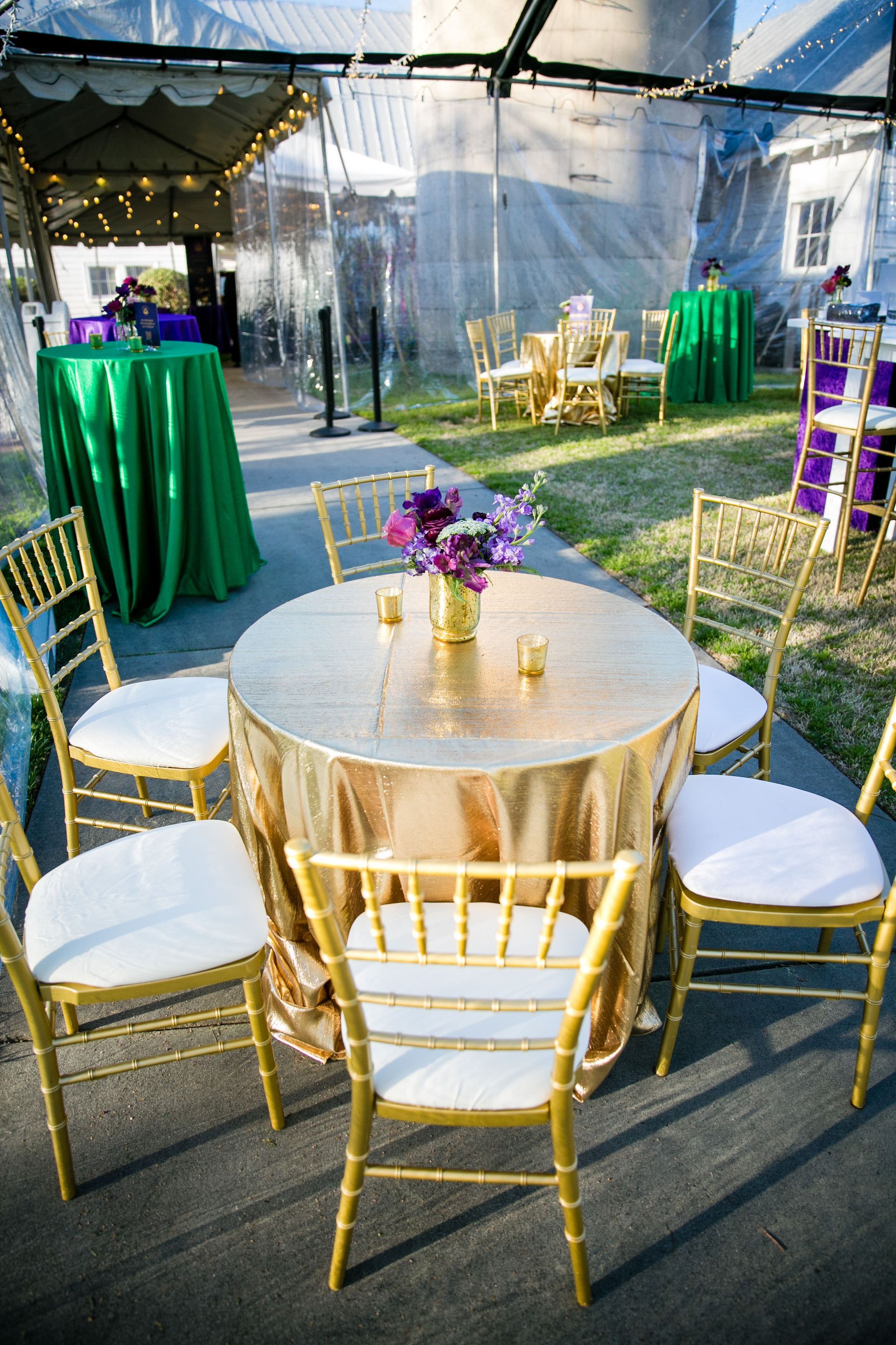 Backyard Quinceañera Tents