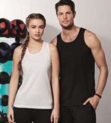 men and woman vest