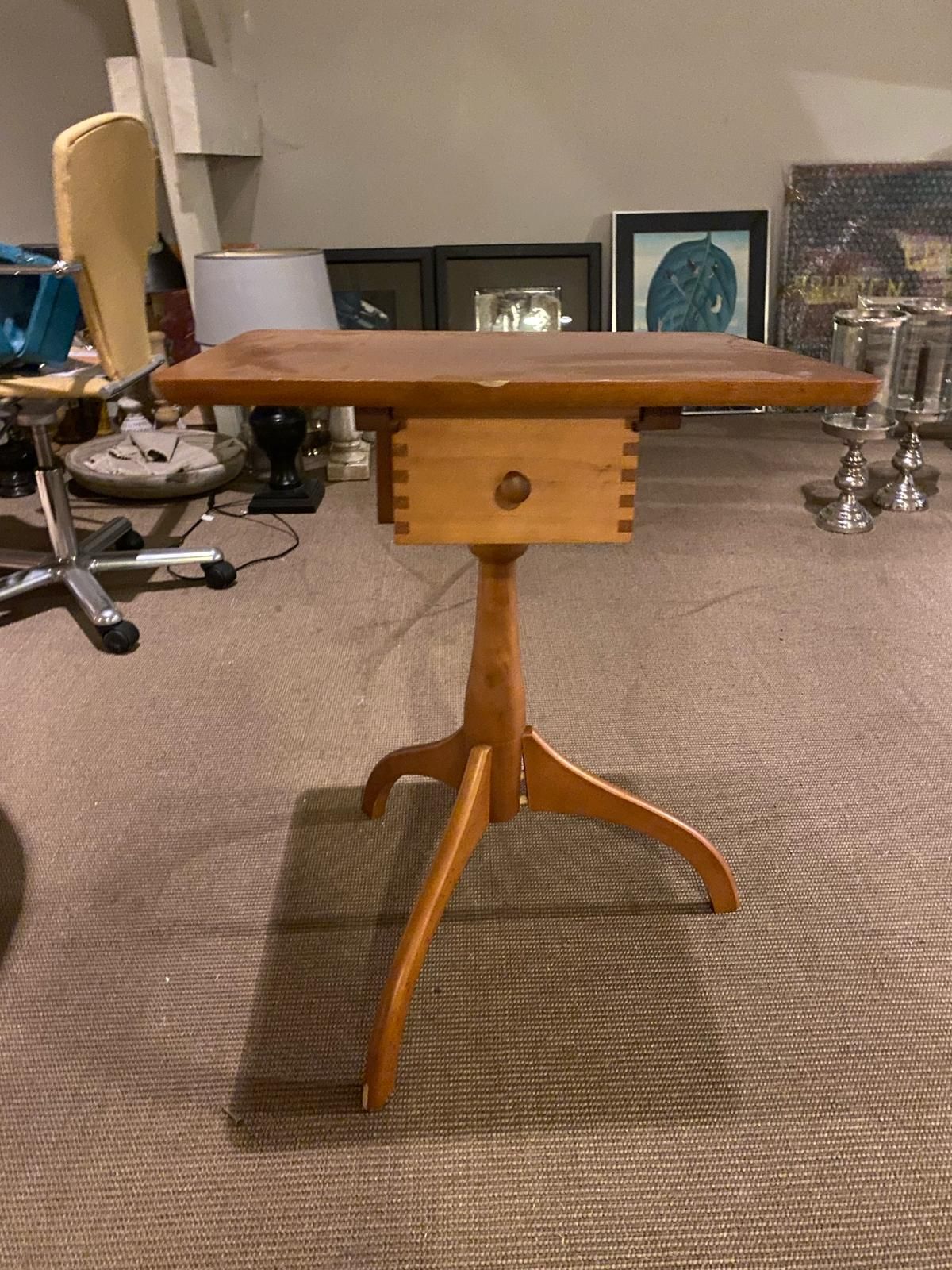 Shaker tafeltje kers jaren 50