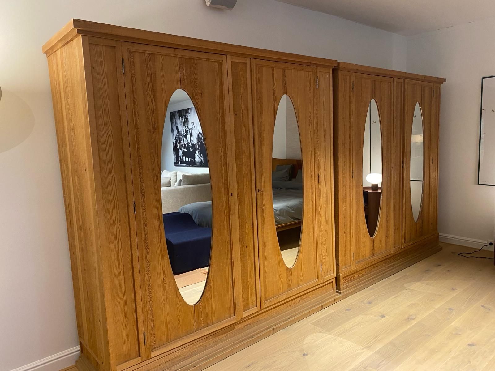 Mario Ceroli kast grenen 1977 uniek