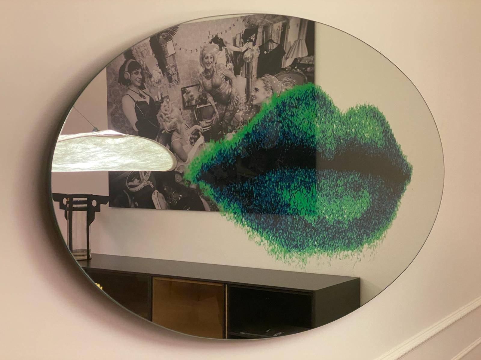 Labbra Mirror ode aan Man Ray DDino Gavina