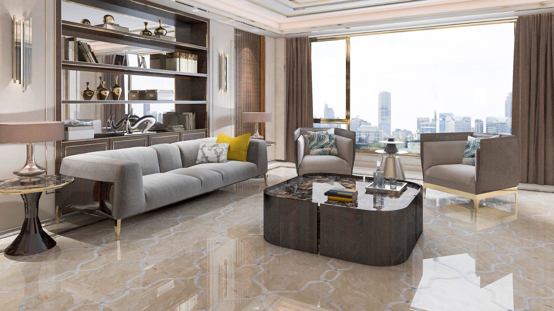 Twin beds in a simple, bright bedroom with a window, white walls, and artwork.