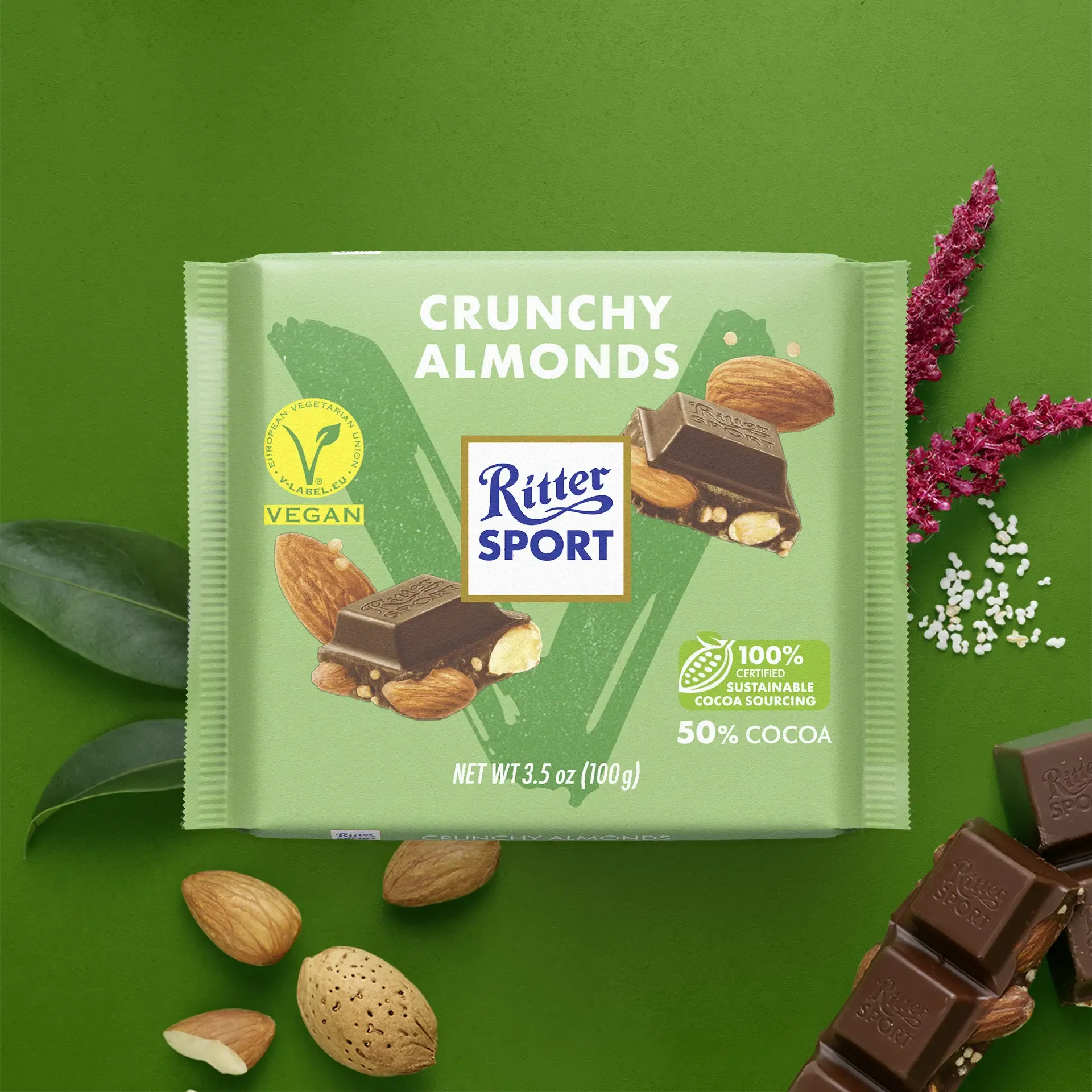 Ritter Sport Nut Selection Whole Almonds