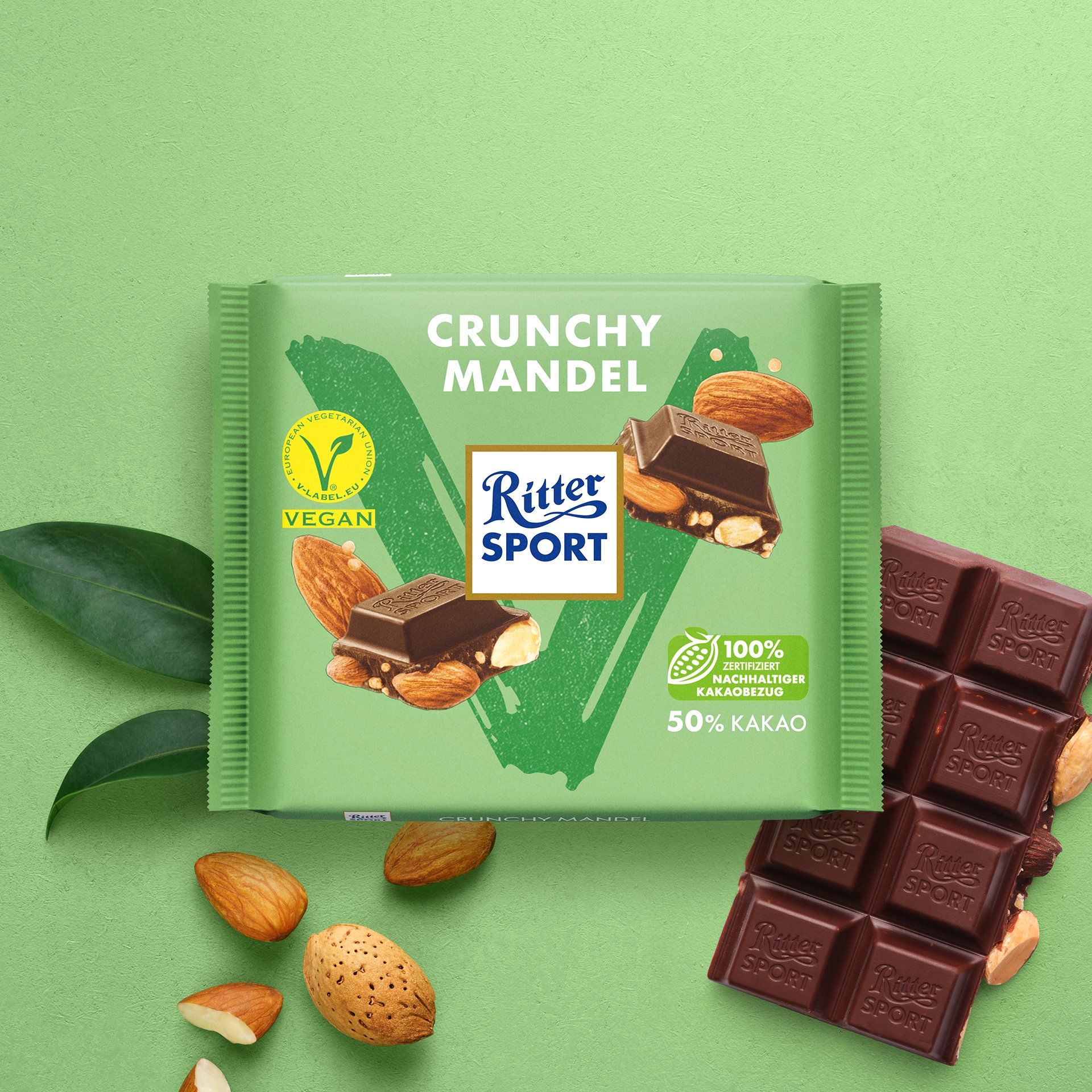 Ritter Sport Nut Selection Whole Almonds