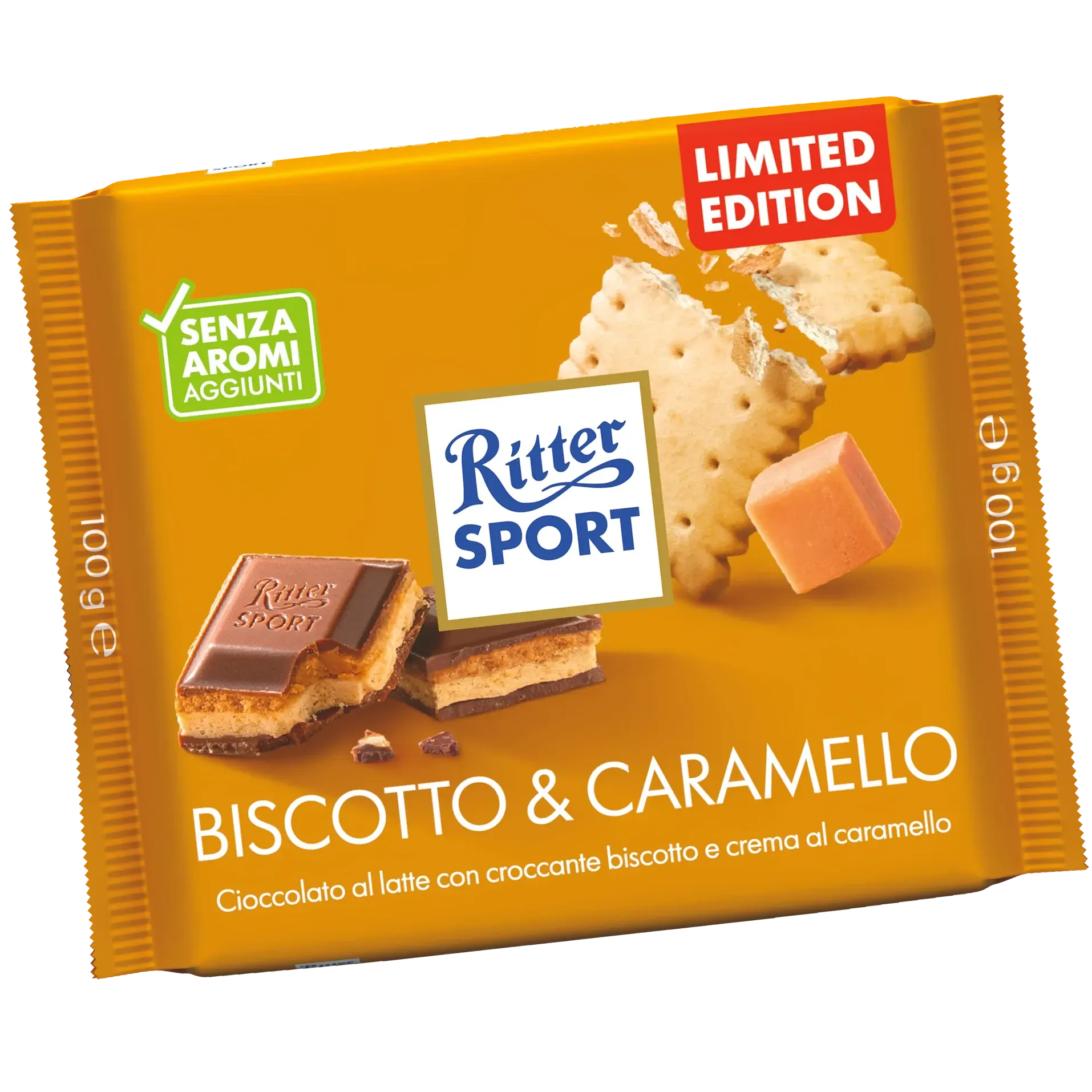 Barretta di cioccolato Ritter Sport Groovy Crunchy Pretzel