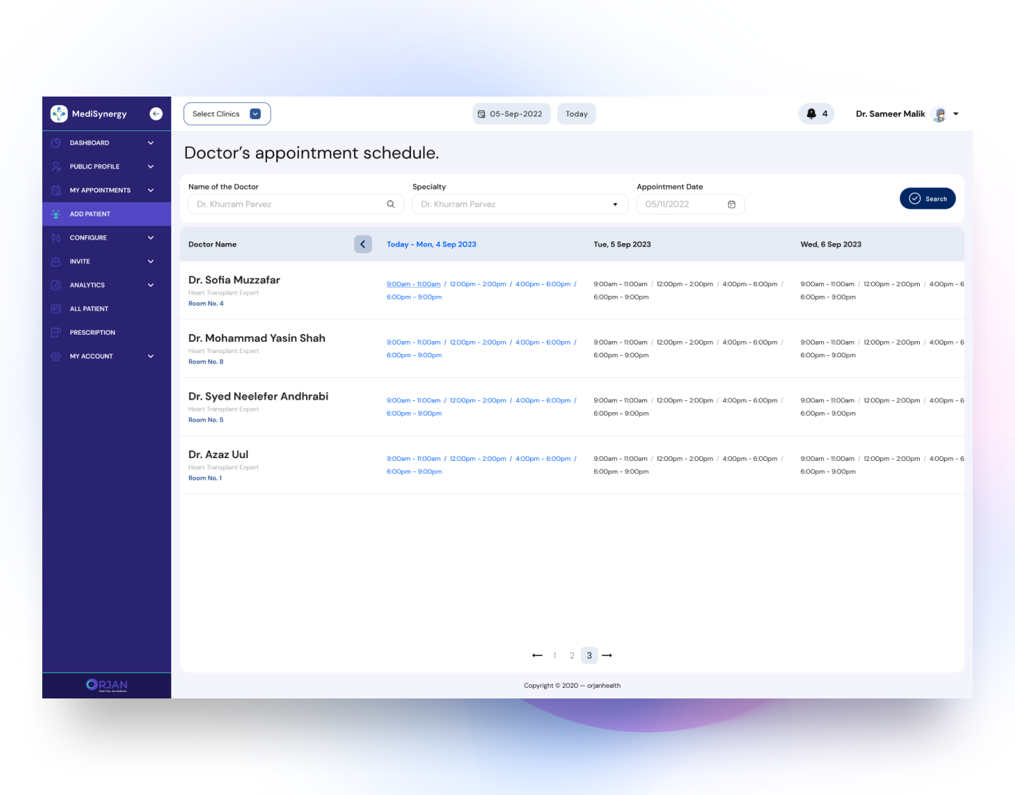 A computer screen with a purple border and a white background