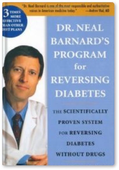 A book titled dr. neal barnard 's program for reversing diabetes