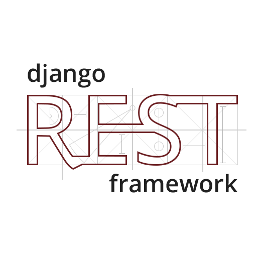 The django rest framework logo is shown on a white background.