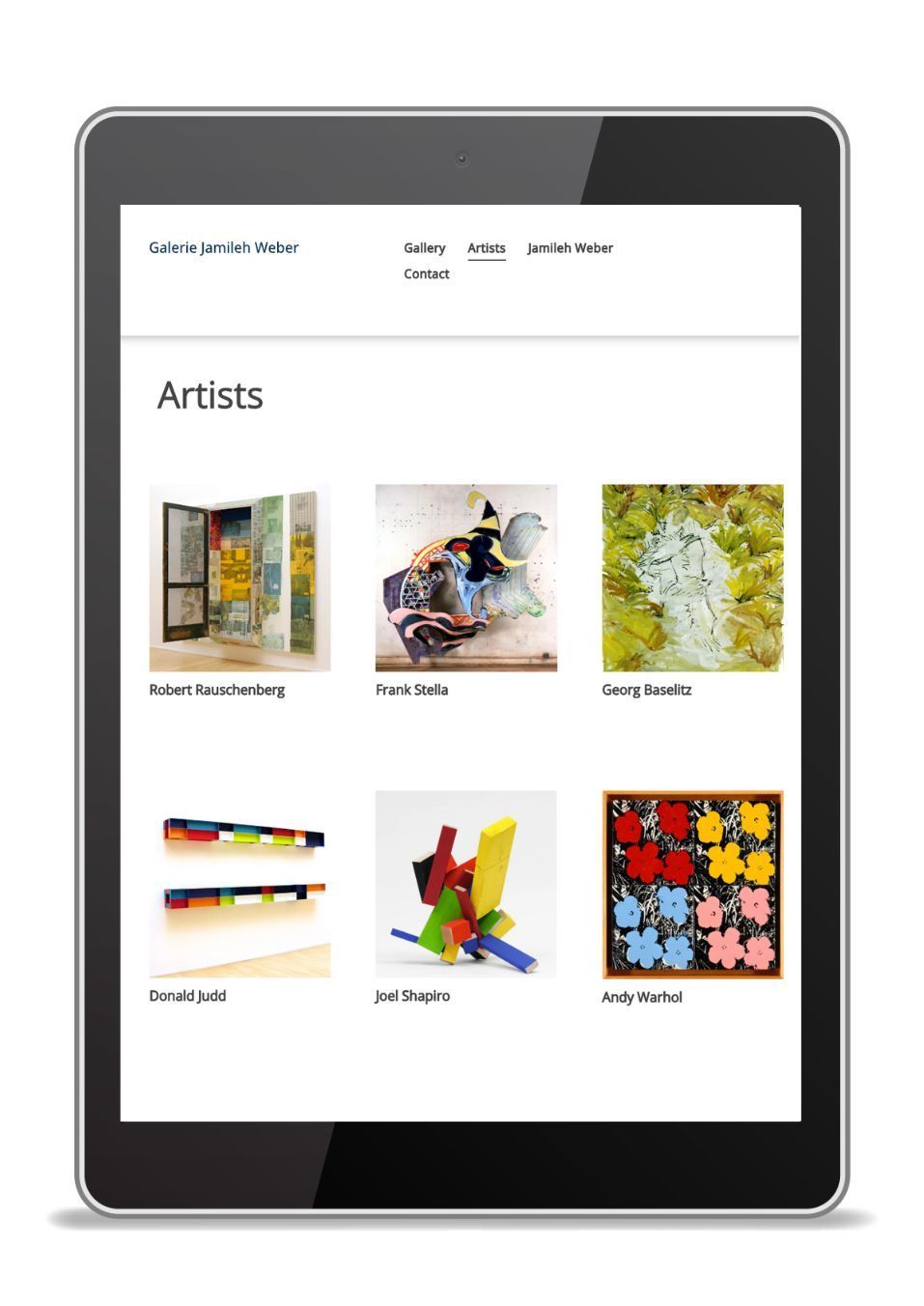 iPad Website Dr. med. Beat Zürcher