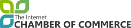 A logo for the internet chamber of commerce