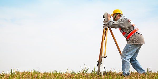 Surveyor Engineer Making Measure — Galveston, TX — High Tide Surveying