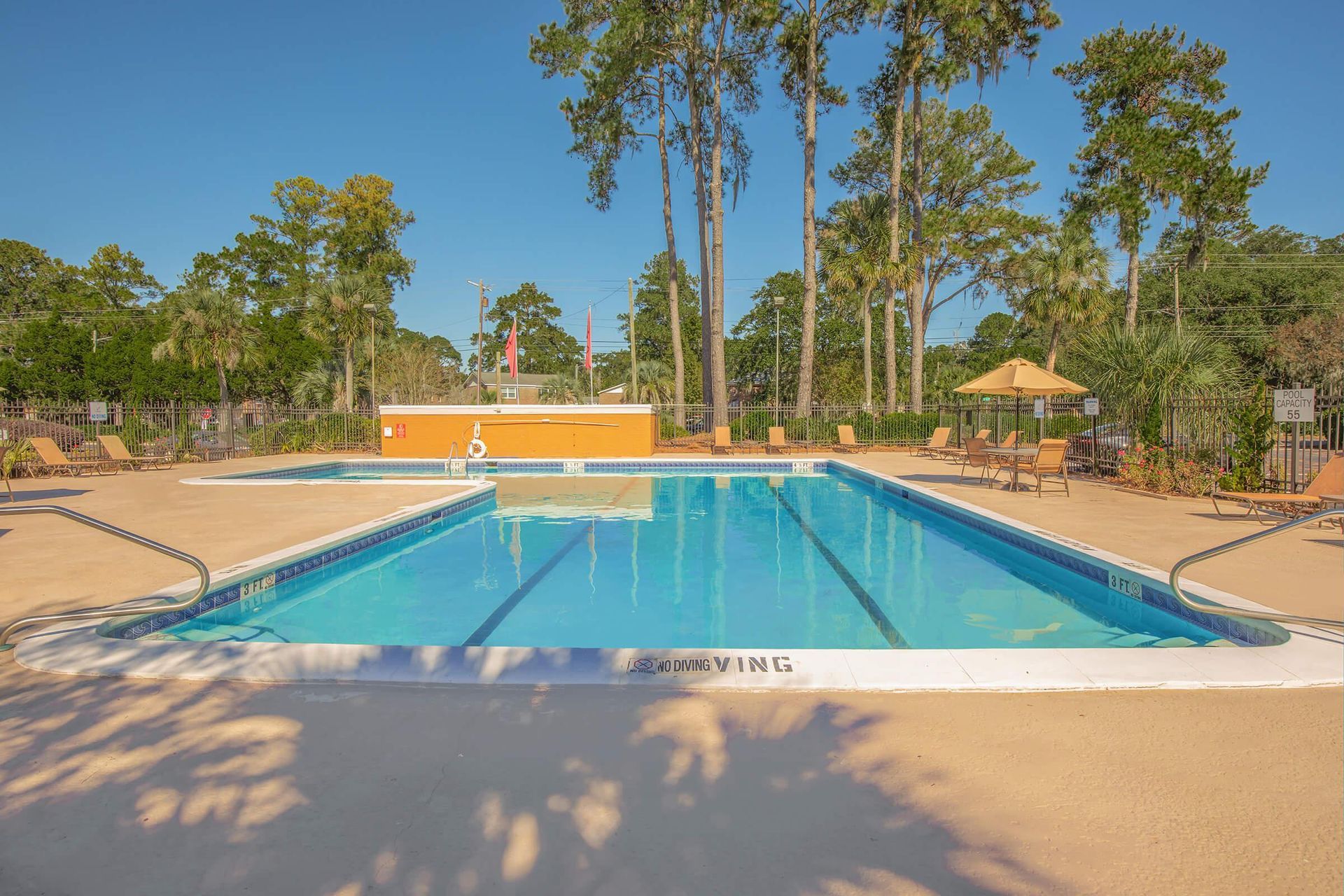Swimming Pool at Carriage House.