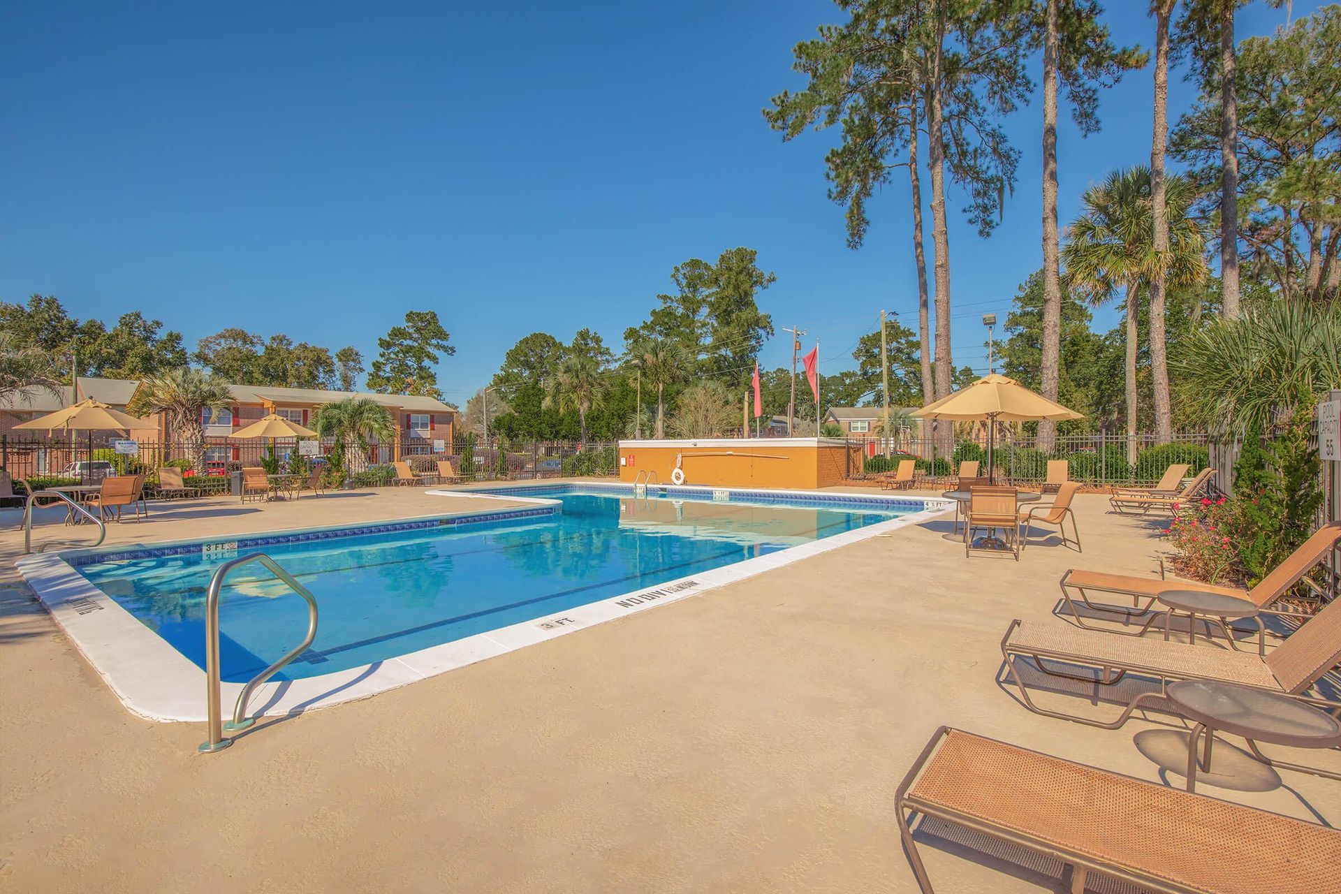 Carriage House pool area