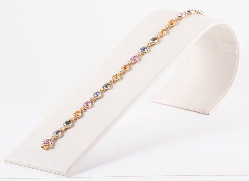 Gold with Gemstones Bracelet — Winter Park, FL — Reynolds & Co. Jeweler