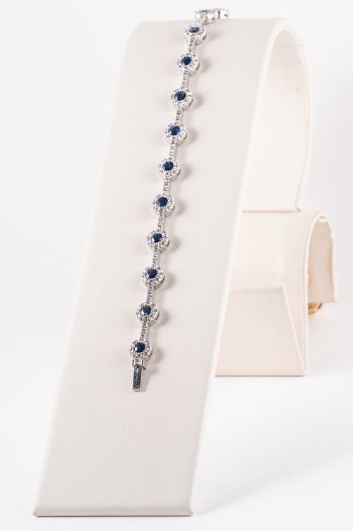 Smaller Bracelet with Tiny Birthstones — Winter Park, FL — Reynolds & Co. Jeweler