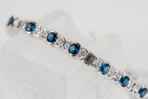 Blue and Silver Bracelet — Winter Park, FL — Reynolds & Co. Jeweler