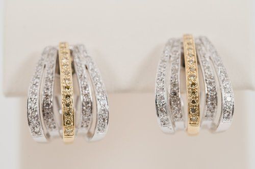 Closer Look of a Split Earrings — Winter Park, FL — Reynolds & Co. Jeweler