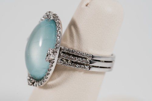 Side View of Opal Ring — Winter Park, FL — Reynolds & Co. Jeweler