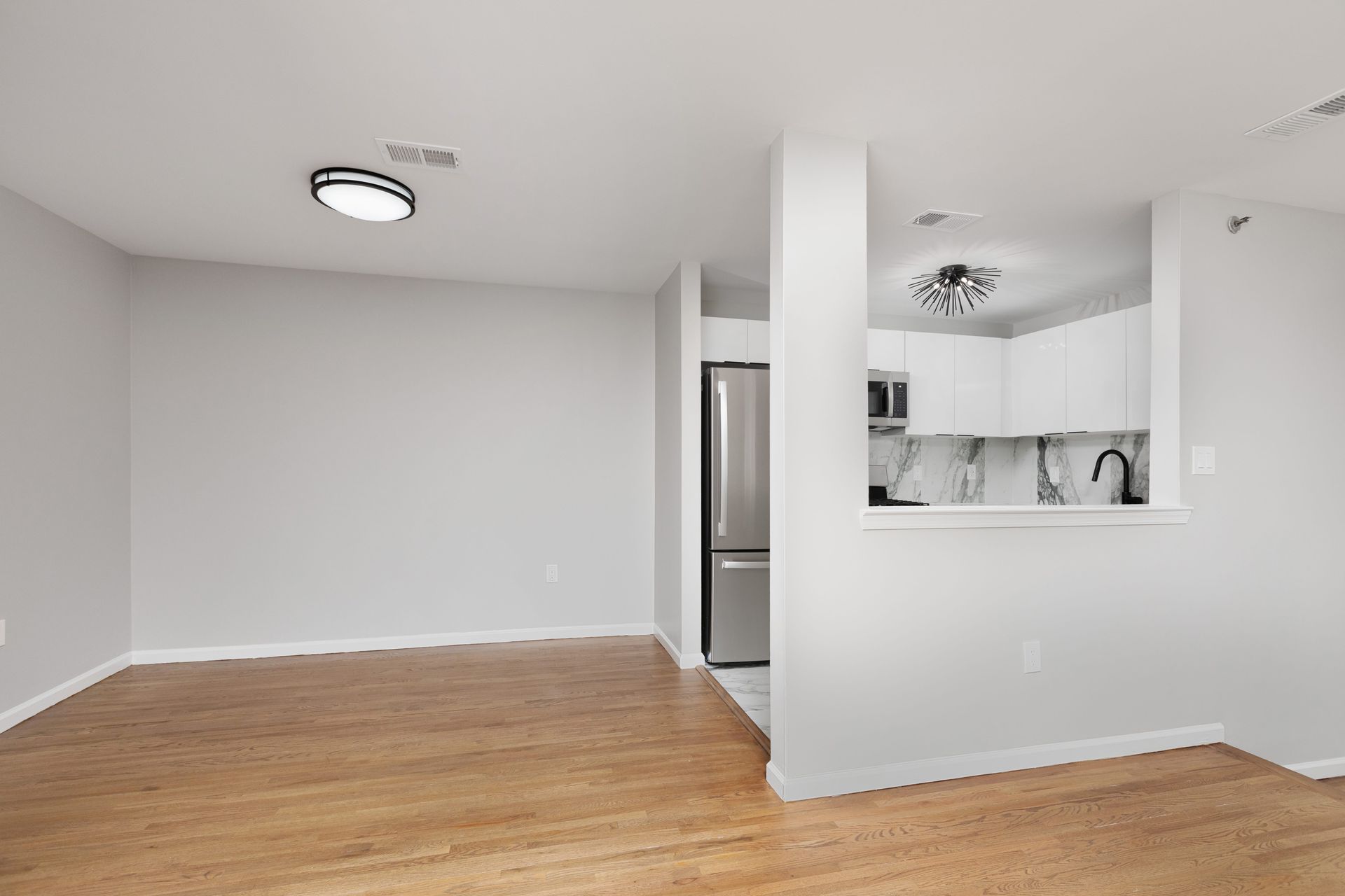 Spacious living room in Sofia South Plainfield apartment for rent in New Jersey