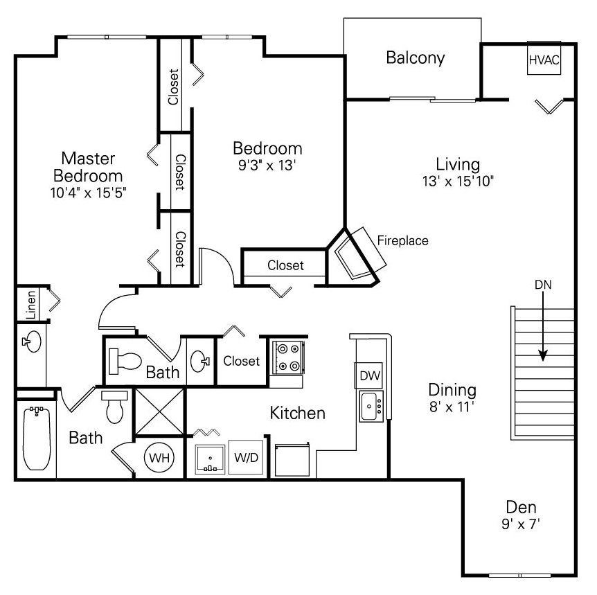 Parkridge Apartments | Floor Plans