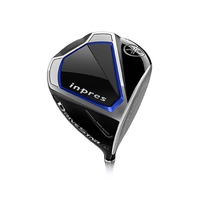 A close up of a golf club on a white background.