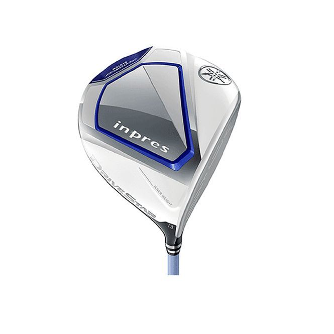 A close up of a golf club on a white background.