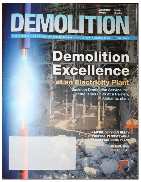 Demolition Magazine Cover Allentown Metal Works Article 