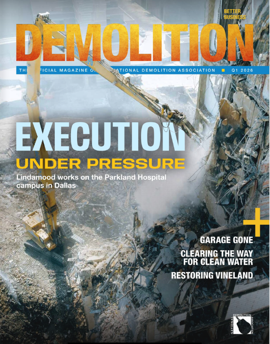 Demolition Magazine Cover 