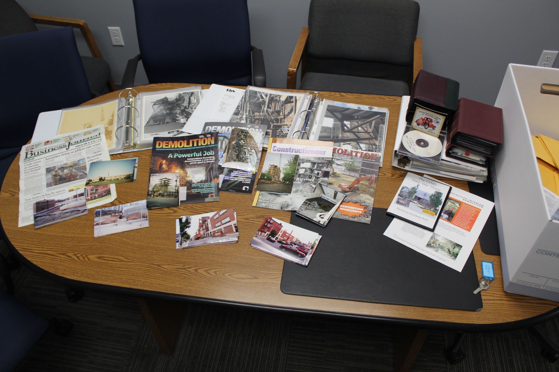 Some of the photographs, albums and awards to pore over for the Empire Group timeline.