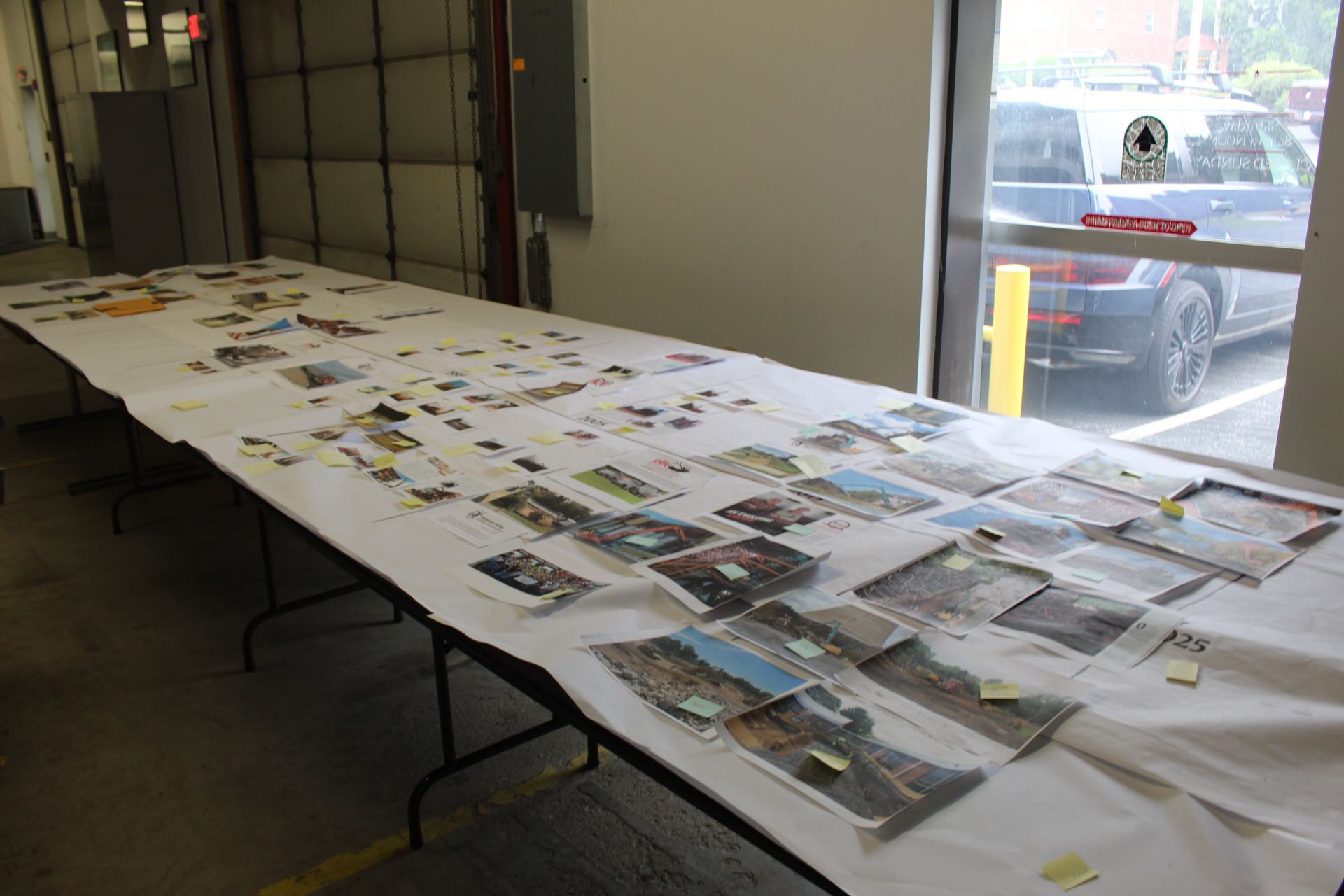 Empire Group timeline layout. 