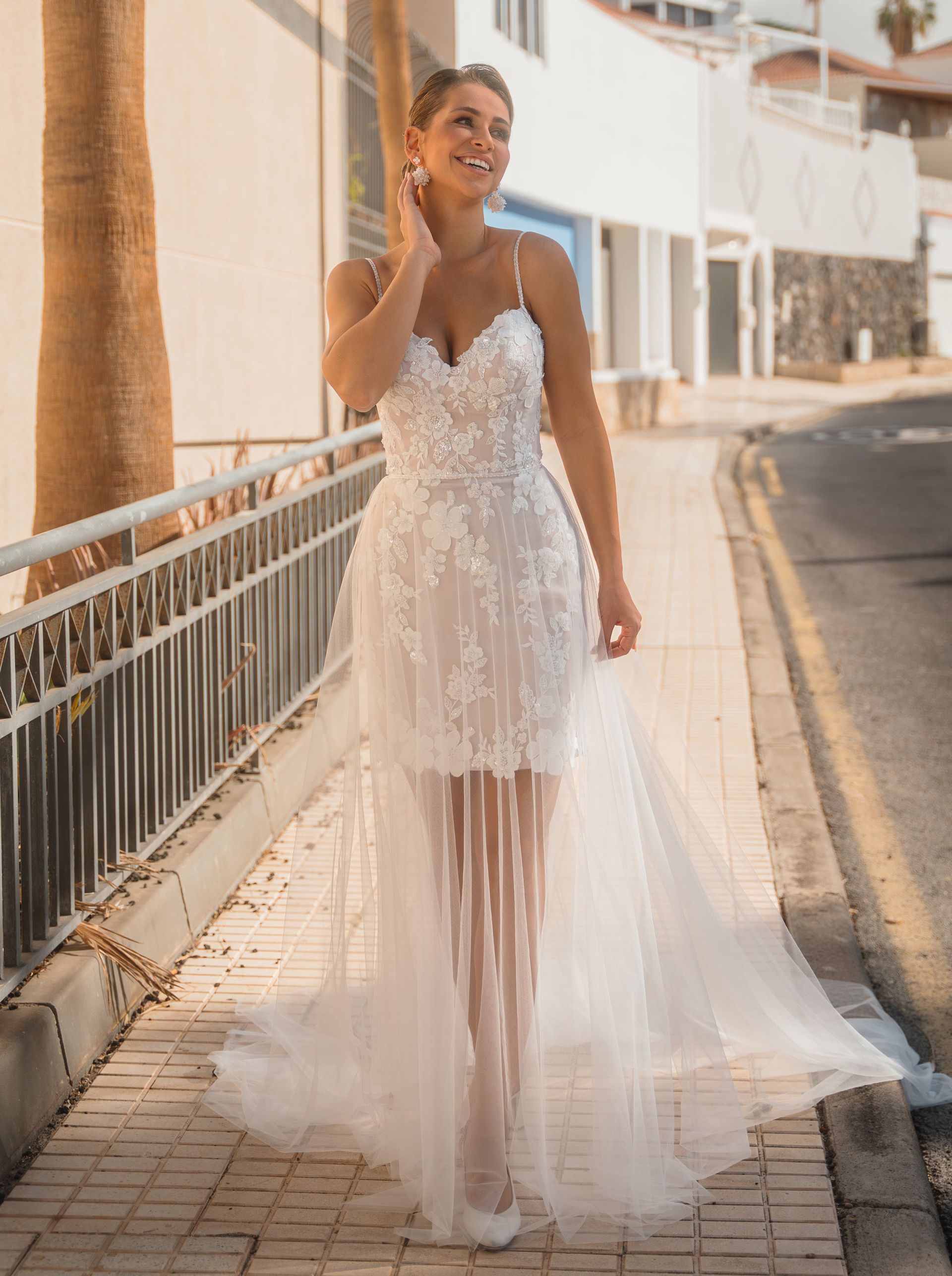 Diane Legrand 82310 Separates Dress and overskirt 