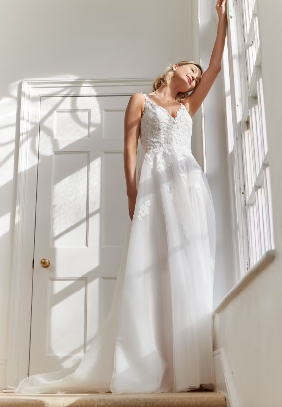 Romantica of Devon Ivory Audrey Curves Wedding dress