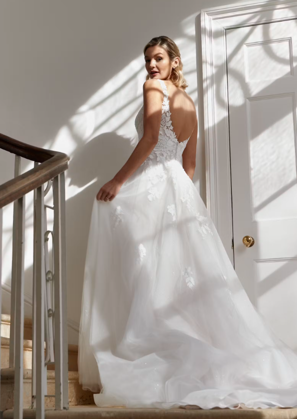 Romantica of Devon Ivory Audrey Curves Wedding dress
