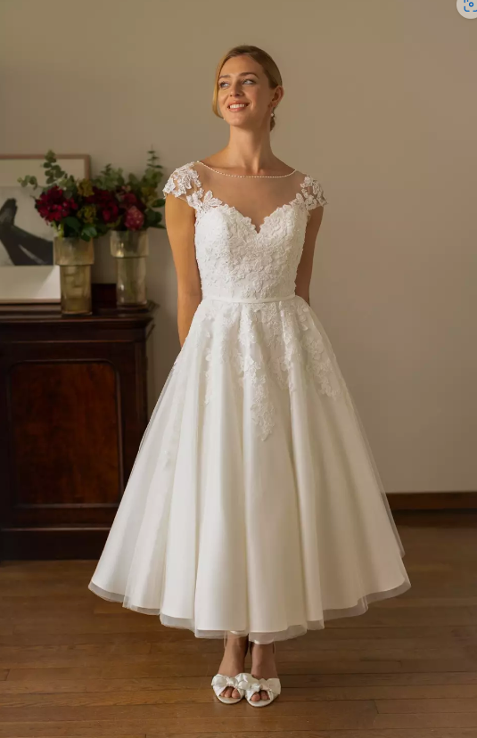 Brighton Belle Betty Tea-Length wedding dress