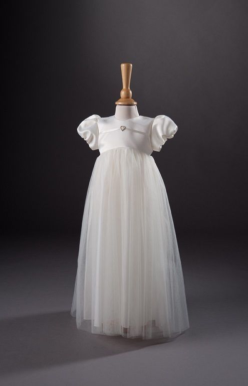 Millie Grace Cherry christening dress gown bonnet