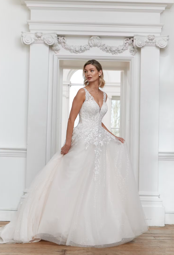 Romantica of Devon Larina Curve Wedding dress 