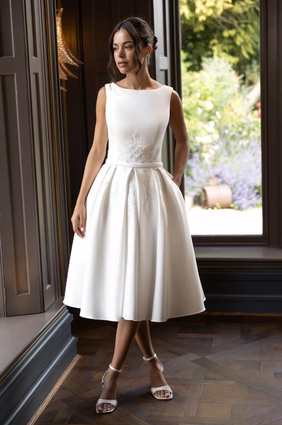Brighton Belle Margaret Tea-Length wedding dress