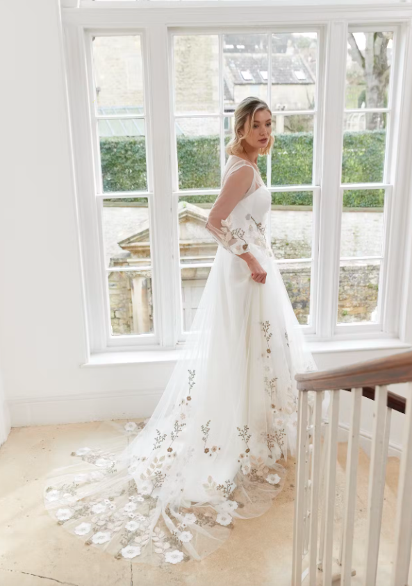 Romantica Collections Blossom Floral Wedding Dress