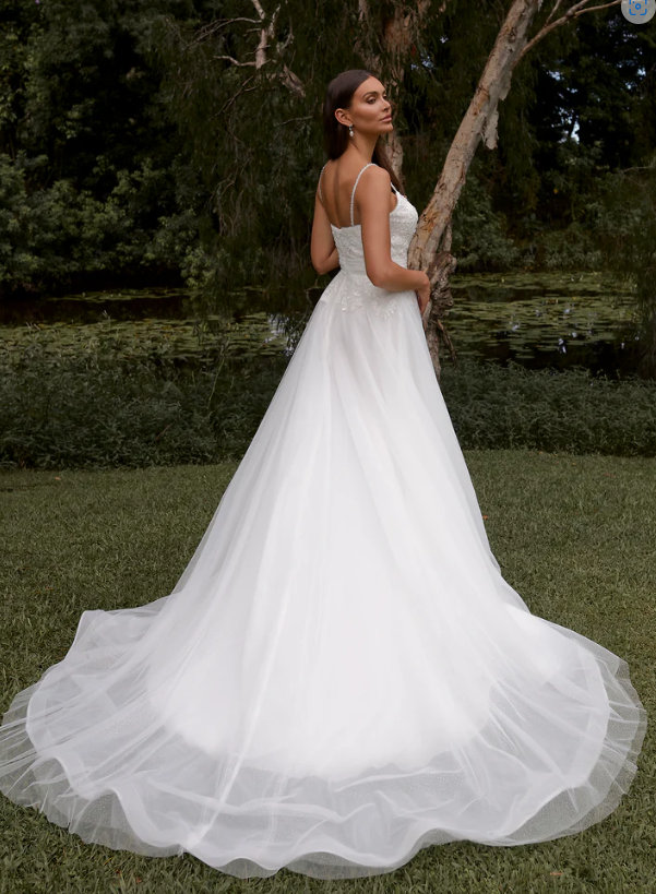 Dew wedding dress by Tania Olsen, Tania Olsen stockist, Tania Olsen Dew wedding dress, Lincoln wedding shop