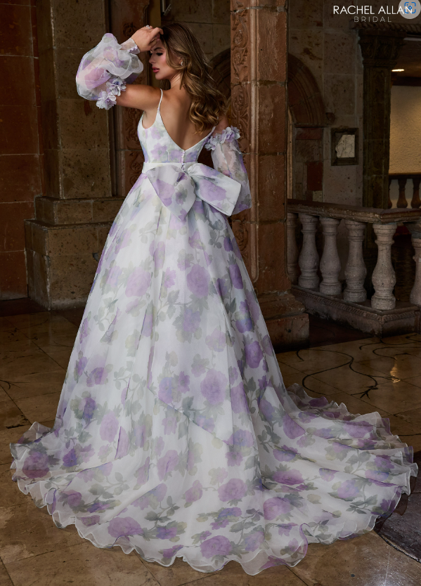 Rachel Allan RB3219, Floral wedding dress, Rachel Allan stockist, Lincoln Bridal shop, 