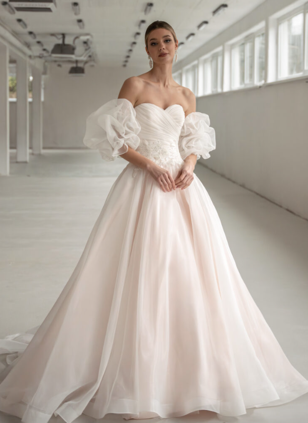 Diane LeGrand 8117 Wedding dress Pink or Ivory