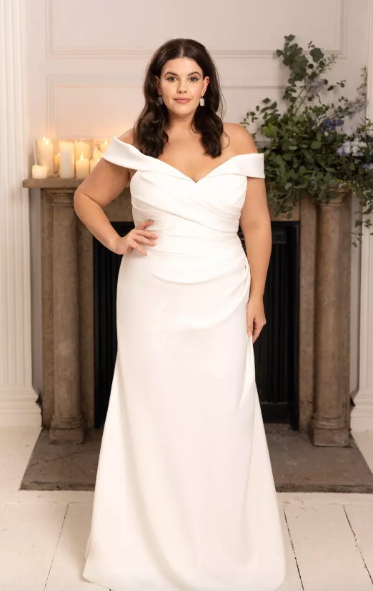 True Bride Curves TCW472 Monroe wedding dress