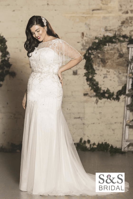 True Bride Curves Sloane TCW239 wedding dress
