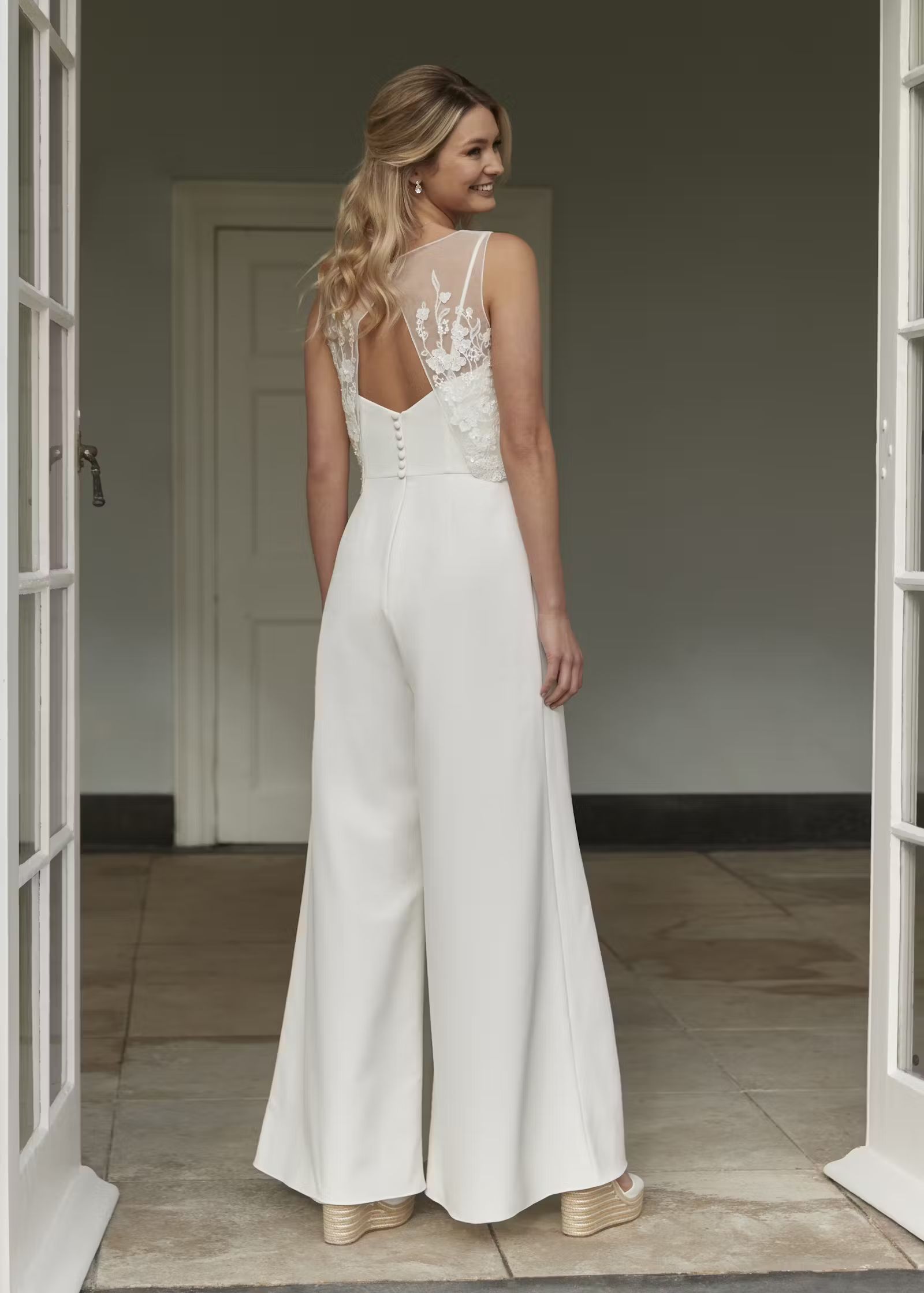Romantica Tilly Bridal Jumpsuit wedding outfit
